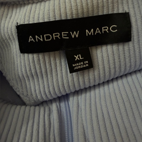 Andrew Marc Ribbed Full Zip Jacket - Picture 5 of 7